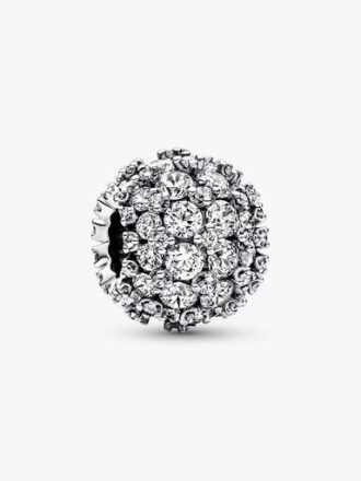 funkelnder pav charm rund sterlingsilber 2 330x440 - Funkelnder Pav&eacute;-Charm, rund &ndash; Sterlingsilber