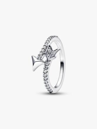 Funkelnder Pfeilring – Sterlingsilber