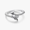 Funkelnder Pfeilring – Sterlingsilber