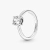 Funkelnder Solitärring – Sterlingsilber Funkelnder Solitärring – Sterlingsilber