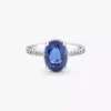 Funkelnder Statement-Halo-Ring aus Sterlingsilber Funkelnder Statement-Halo-Ring aus Sterlingsilber
