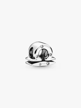 Waage-Sternzeichen-Charm-Armband-Set, 2er-Set