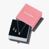 Funkelndes Doppelherz-Geschenkset – Sterlingsilber