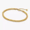 Funkelndes gelbes Armband- und Ohrring-Set (2er-Set)