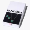 Funkelndes grünes Halo-Schmuck-Geschenkset aus Sterlingsilber Funkelndes grünes Halo-Schmuck-Geschenkset aus Sterlingsilber