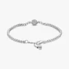 Funkelndes Halo-Tennisarmband aus Sterlingsilber Funkelndes Halo-Tennisarmband aus Sterlingsilber