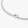 Funkelndes Herz-Tennisarmband aus Sterlingsilber Funkelndes Herz-Tennisarmband aus Sterlingsilber