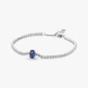 Funkelndes Pavé-Tennis-Armband – Sterlingsilber