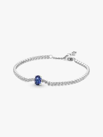 Funkelndes Pavé-Tennis-Armband – Sterlingsilber