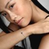 Funkelndes Pavé-Tennis-Armband – Sterlingsilber