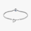 Funkelndes Pavé-Tennis-Armband – Sterlingsilber