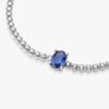Funkelndes Pavé-Tennis-Armband – Sterlingsilber