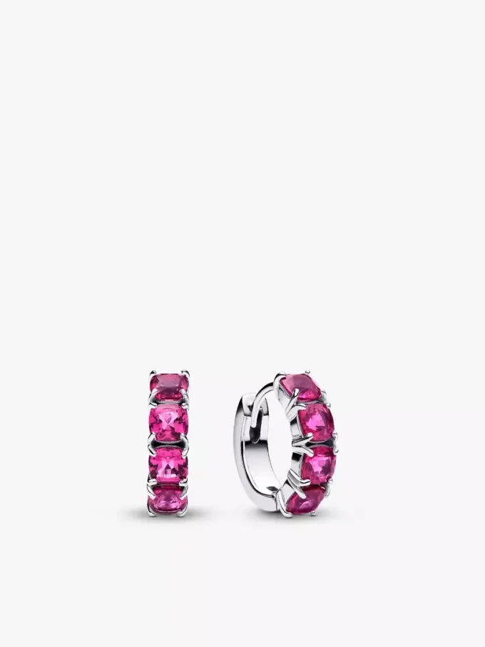 Funkelndes rosa Tennis-Schmuckset, 2er-Set Funkelndes rosa Tennis-Schmuckset, 2er-Set