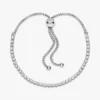 Funkelndes Slider-Tennisarmband aus Sterlingsilber Funkelndes Slider-Tennisarmband aus Sterlingsilber