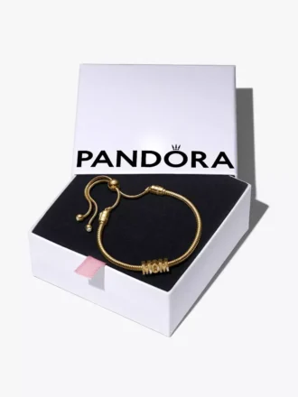 Geschenkset „Cherished Mom“-Armbänder, 14-karätig vergoldet Geschenkset „Cherished Mom“-Armbänder, 14-karätig vergoldet