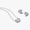Geschenkset mit verschlungenen Herzen und Schmetterlingen aus Sterlingsilber Geschenkset mit verschlungenen Herzen und Schmetterlingen aus Sterlingsilber