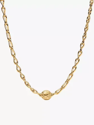 Globe Mini-Charm-Halskette, 2er-Set