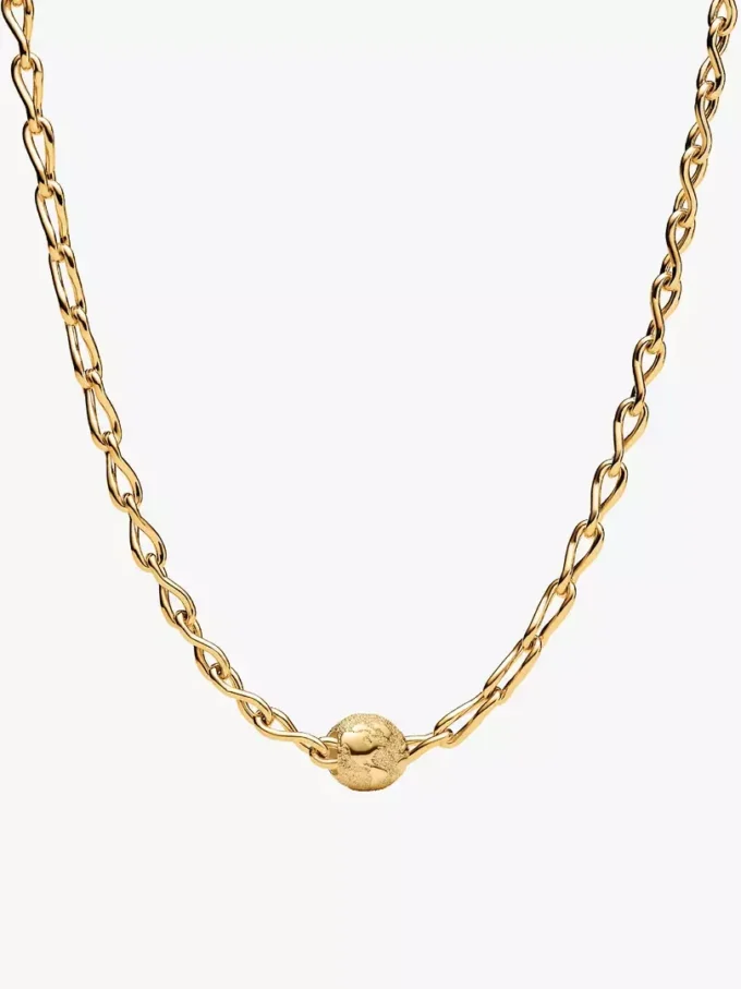 Globe Mini-Charm-Halskette, 2er-Set Globe Mini-Charm-Halskette, 2er-Set