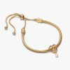 Golden Heart Armband-Geschenkset – 14 Karat vergoldet Golden Heart Armband-Geschenkset – 14 Karat vergoldet