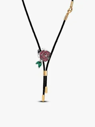 Gothic-Choker-Halskette „Dead Rose“ – 2er-Set