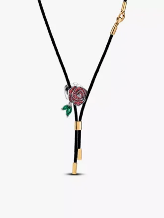 Gothic-Halsband „Dead Rose“ (2er-Set)