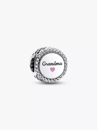 „Grandma“-Charm aus Sterlingsilber
