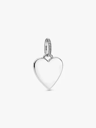 Gravierbarer Herz-Anhänger aus Sterlingsilber Gravierbarer Herz-Anhänger aus Sterlingsilber