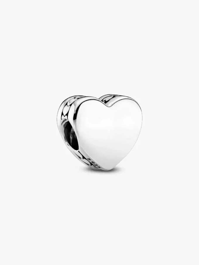Gravierbares Herz-Charm-Armband-Set, 2er-Set Gravierbares Herz-Charm-Armband-Set, 2er-Set