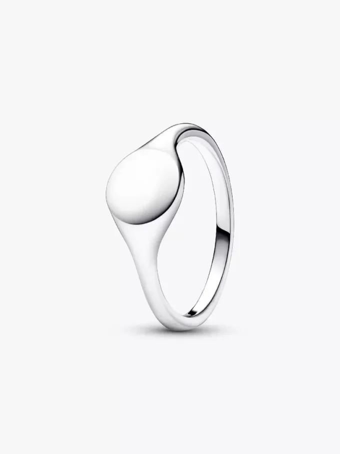 Gravierbarer Siegelring aus Sterlingsilber Gravierbarer Siegelring aus Sterlingsilber