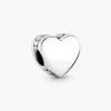 „Besties“-Herz-Charm aus Sterlingsilber „Besties“-Herz-Charm aus Sterlingsilber
