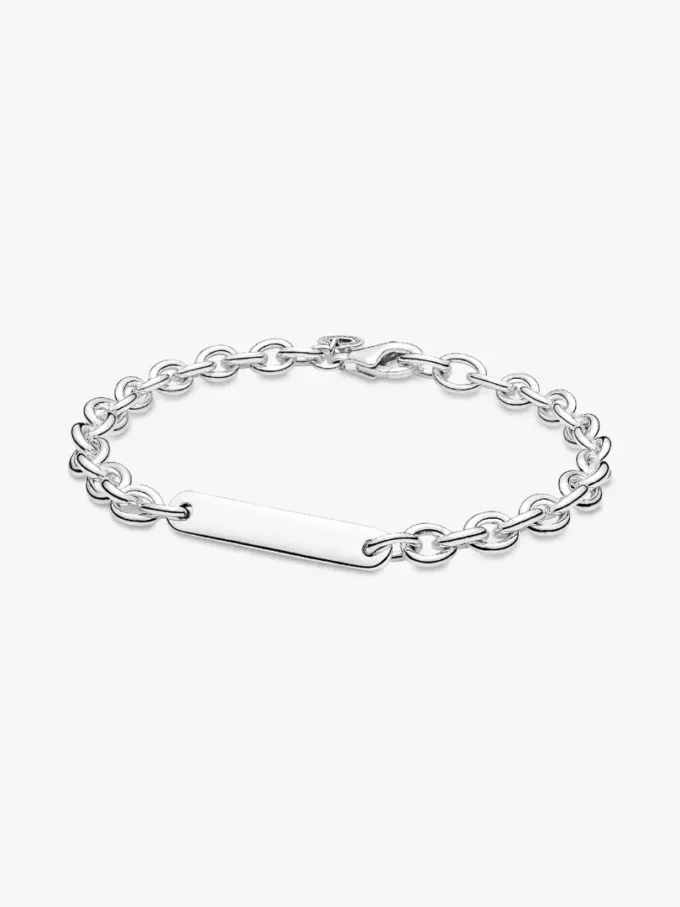Gravierbares Silberarmband-Set für Sie und Ihn, 2er-Set Gravierbares Silberarmband-Set für Sie und Ihn, 2er-Set