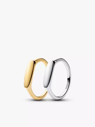 Gravierbares Bar-Ring-Set „Love Notes“ (2er-Set)
