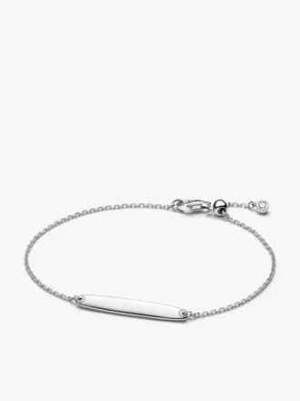 Gravierbares Silberarmband-Set für Sie und Ihn, 2er-Set
