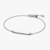 Gravierbares Stabketten-Armband – Sterlingsilber