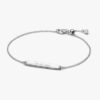 Gravierbares Stabketten-Armband – Sterlingsilber