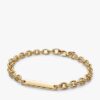 Gravierbares vergoldetes Armband-Set für Sie und Ihn – 2er-Set Gravierbares vergoldetes Armband-Set für Sie und Ihn – 2er-Set