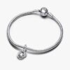 Blue Eternity Circle Dangle Charm – Sterlingsilber Blue Eternity Circle Dangle Charm – Sterlingsilber