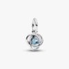 Blue Eternity Circle Dangle Charm – Sterlingsilber Blue Eternity Circle Dangle Charm – Sterlingsilber