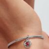 Blue Eternity Circle Dangle Charm – Sterlingsilber Blue Eternity Circle Dangle Charm – Sterlingsilber