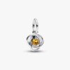 Blue Eternity Circle Dangle Charm – Sterlingsilber Blue Eternity Circle Dangle Charm – Sterlingsilber