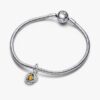 Blue Eternity Circle Dangle Charm – Sterlingsilber Blue Eternity Circle Dangle Charm – Sterlingsilber