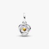 Blue Eternity Circle Dangle Charm – Sterlingsilber Blue Eternity Circle Dangle Charm – Sterlingsilber