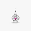 Blue Eternity Circle Dangle Charm – Sterlingsilber Blue Eternity Circle Dangle Charm – Sterlingsilber