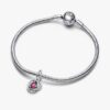 Blue Eternity Circle Dangle Charm – Sterlingsilber Blue Eternity Circle Dangle Charm – Sterlingsilber