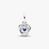 Blue Eternity Circle Dangle Charm – Sterlingsilber Blue Eternity Circle Dangle Charm – Sterlingsilber