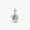 Blue Eternity Circle Dangle Charm – Sterlingsilber Blue Eternity Circle Dangle Charm – Sterlingsilber