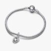 Blue Eternity Circle Dangle Charm – Sterlingsilber Blue Eternity Circle Dangle Charm – Sterlingsilber