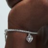Blue Eternity Circle Dangle Charm – Sterlingsilber Blue Eternity Circle Dangle Charm – Sterlingsilber