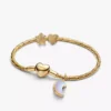 Halbmond-Charm-Armband-Set, 4er-Set Halbmond-Charm-Armband-Set, 4er-Set