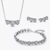 Halo-Herz-Trilogie-Schmuckset, 3-teilig